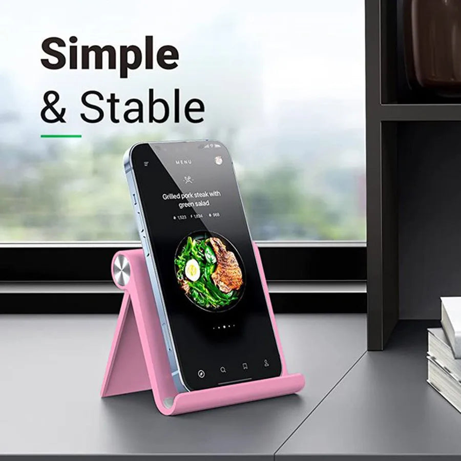 Foldable Phone Stand – Adjustable Portable Holder for Phones & Tablets