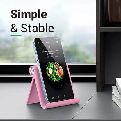 Foldable Phone Stand – Adjustable Portable Holder for Phones & Tablets