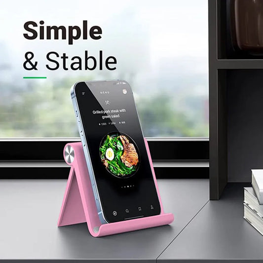 Foldable Phone Stand – Adjustable Portable Holder for Phones & Tablets