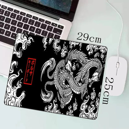Gaming Mouse Pad – Dragon Theme Speed Desk Mat for Keyboard