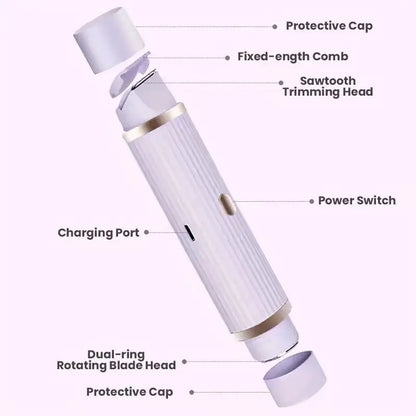 Women's Electric Shaver – 2-in-1 Rechargeable Hair Remove