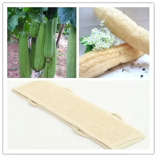 Natural Loofah Bath Scrubber Exfoliating Shower Body Massage Brush