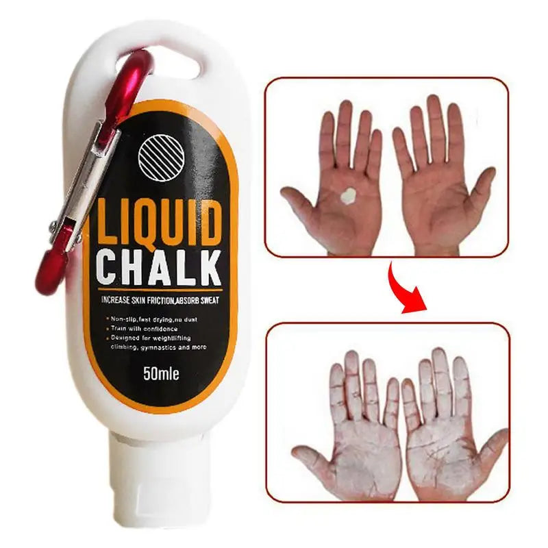 Liquid Chalk Sports Grip Aid for Weightlifting Climbing & Pole