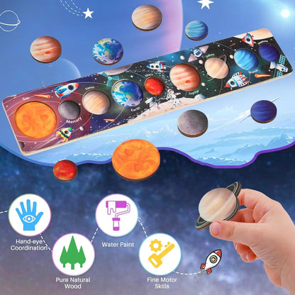 Solar System Puzzle for Kids