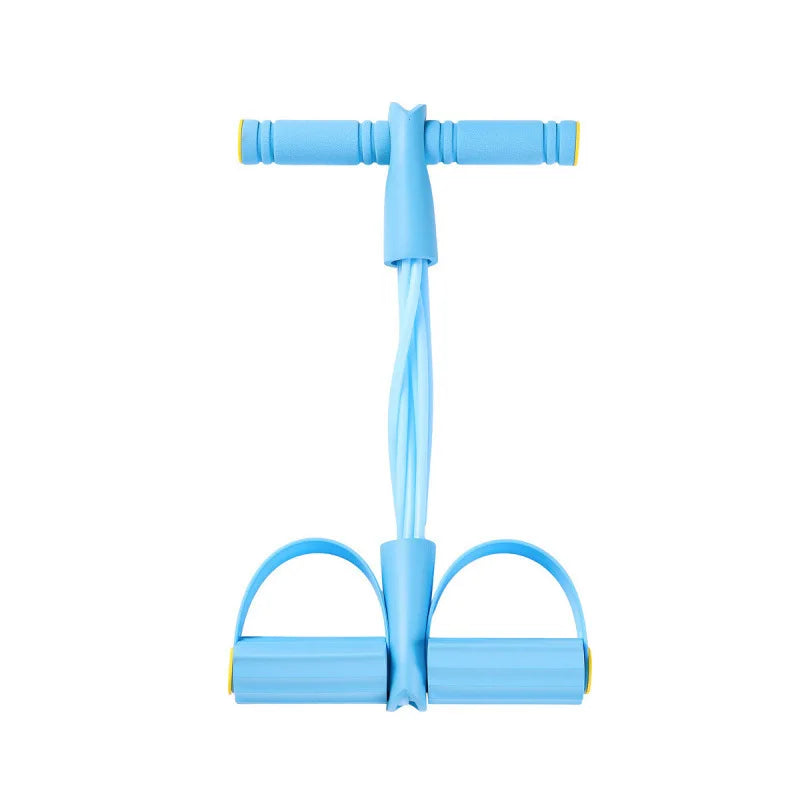 Pedal Resistance Bands with Handles – Full Body Exercise Trainer