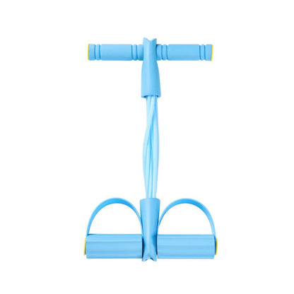 Pedal Resistance Bands with Handles – Full Body Exercise Trainer