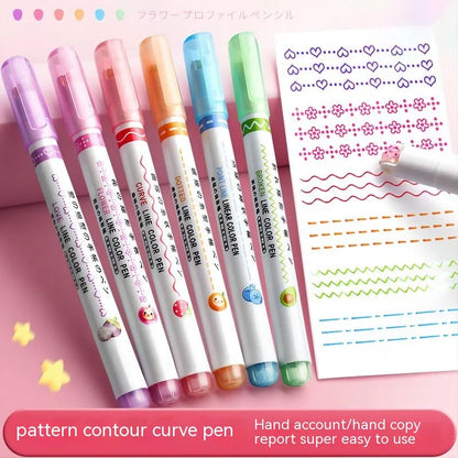 Highlighter Pens 6-Pack