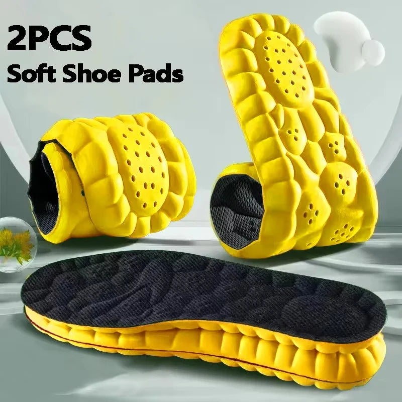 Shock Absorbing Insoles Sports Arch Support Breathable Shoe Inserts