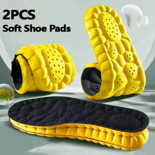Shock Absorbing Insoles Sports Arch Support Breathable Shoe Inserts