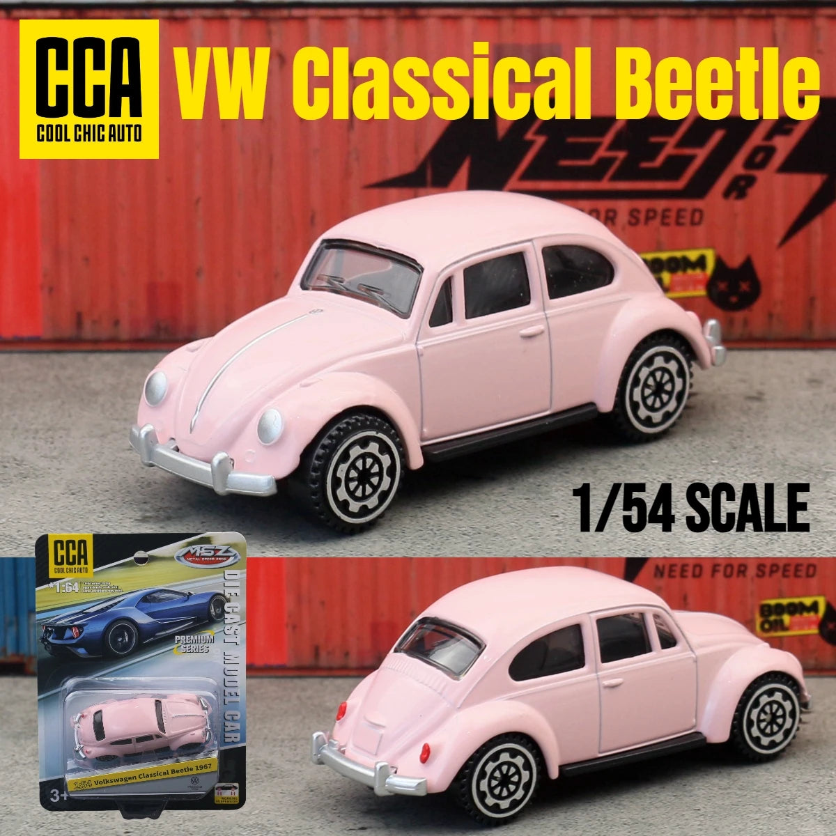 1:64 Diecast Car Model – Metal Scale Collectible Vehicle