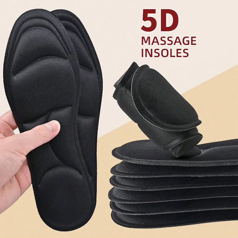 Massage Insoles Memory Foam Cushion Sports Shoe Inserts