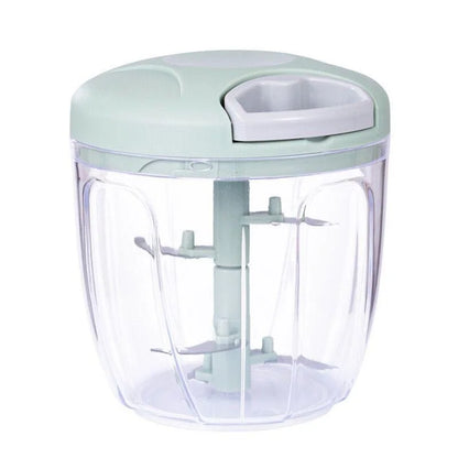 500/900ML Manual Garlic Chopper Garlic Crusher Vegetable Cutter