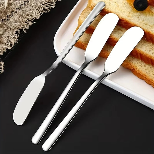 Butter Knife Stainless Steel Cheese Spreader 2-Piece Set