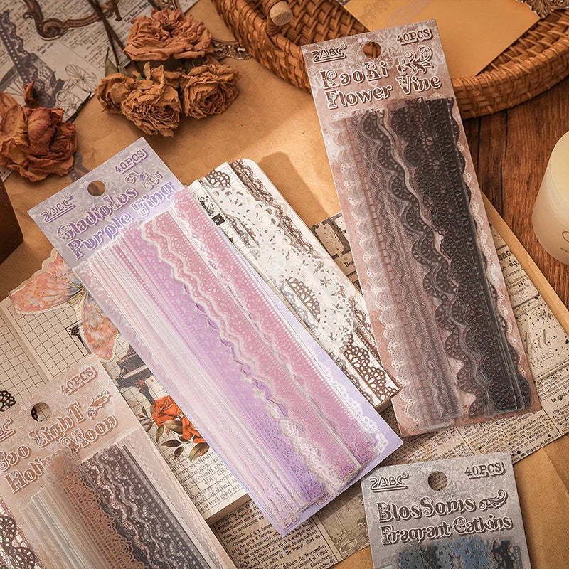 Scrapbook Stickers 40-Piece Set