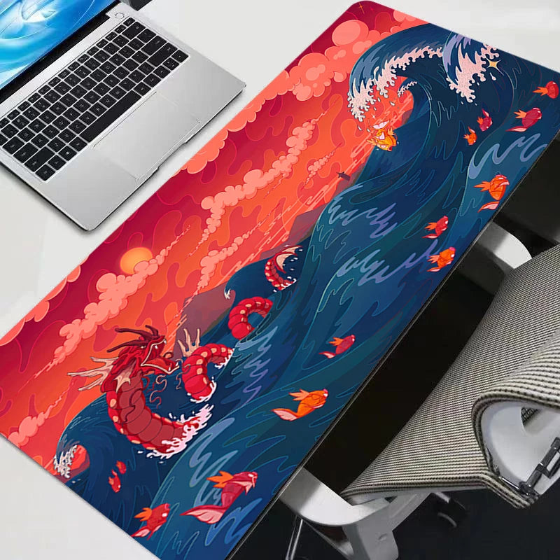 Anime Mouse Pad – Large Rubber Desk Mat for Keyboard & Gaming
