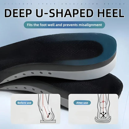 Sports Insoles – EVA Cushioned Arch Support Shoe Inserts