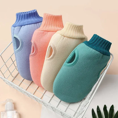 Exfoliating Shower Gloves Body Scrub Mitt for Bath & Spa