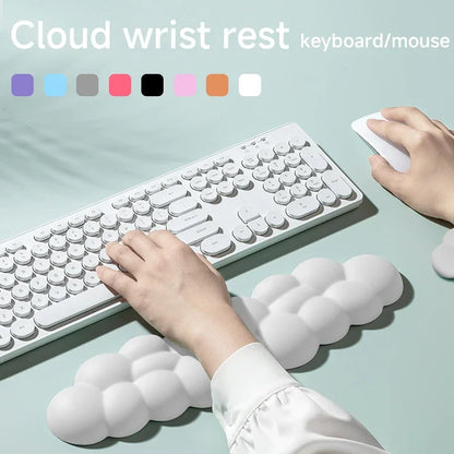 Ergonomic Mouse Pad with Wrist Rest – Cloud Desk Pad