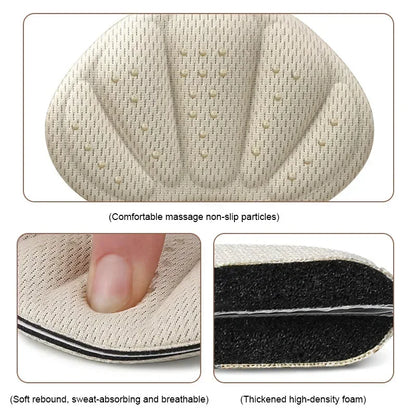 Heel Protector Pads – T-Shaped Non-Slip Shoe Heel Grips