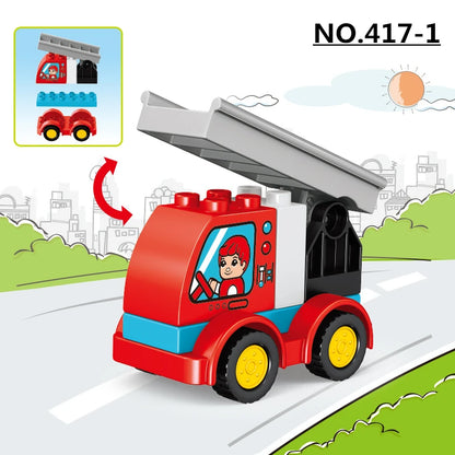 Train Building Blocks Set – Railway Track Model Construction Toy