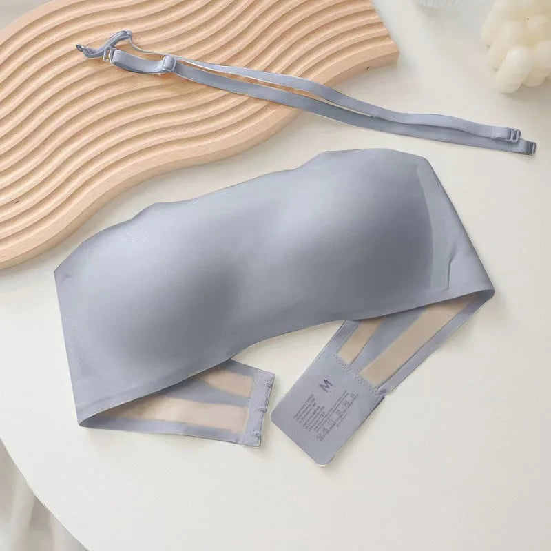 Strapless Bralette for Women – Seamless Invisible Wireless Bra