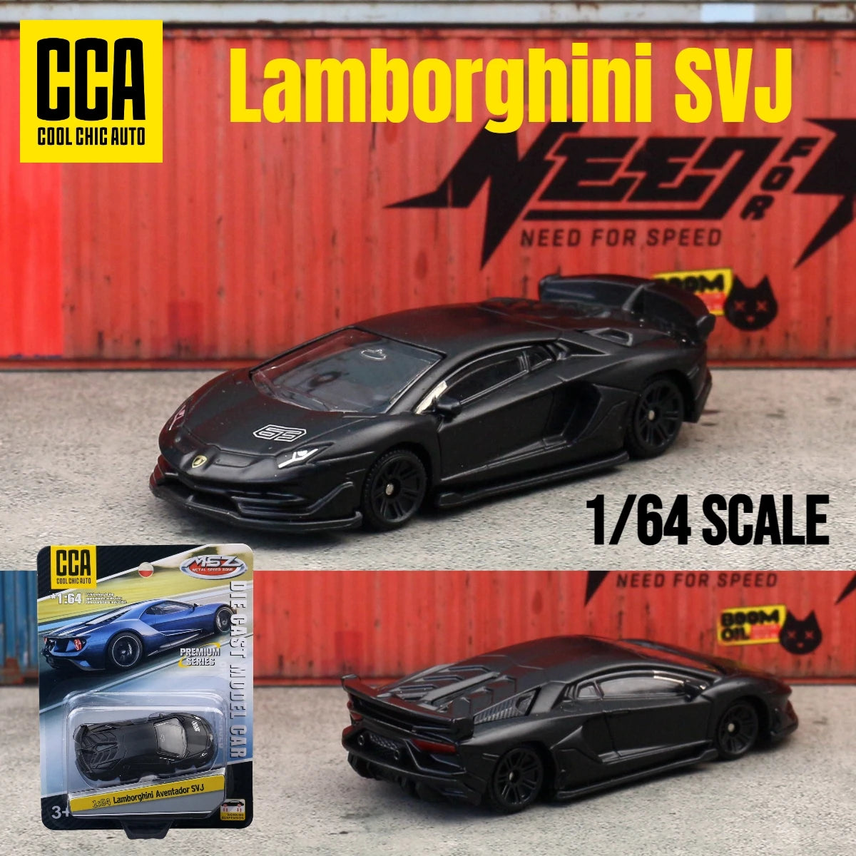 1:64 Diecast Car Model – Metal Scale Collectible Vehicle