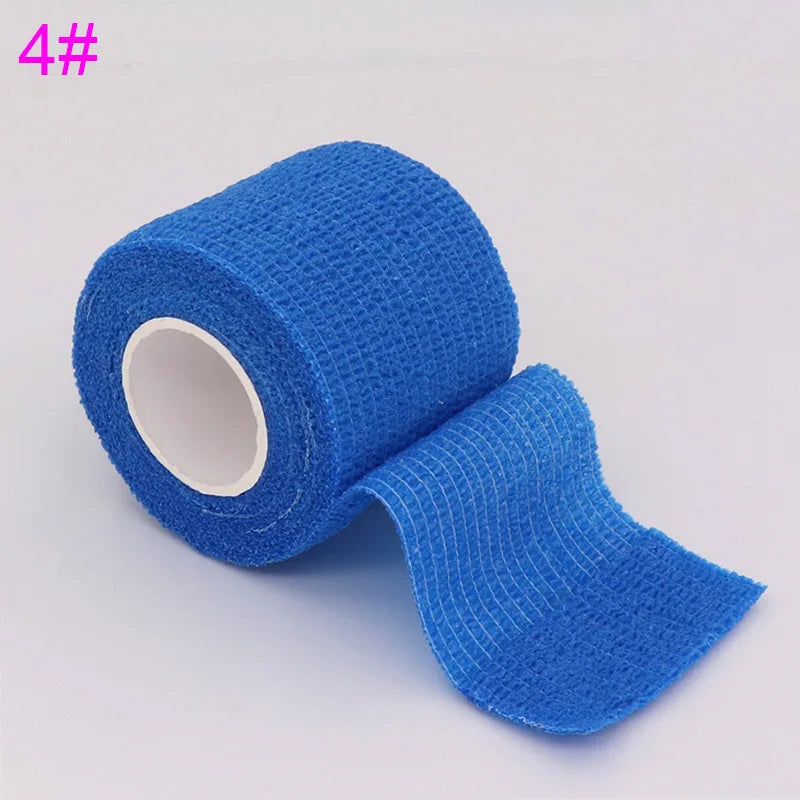 Self Adhesive Elastic Bandage Sports Wrap Tape 4.8m