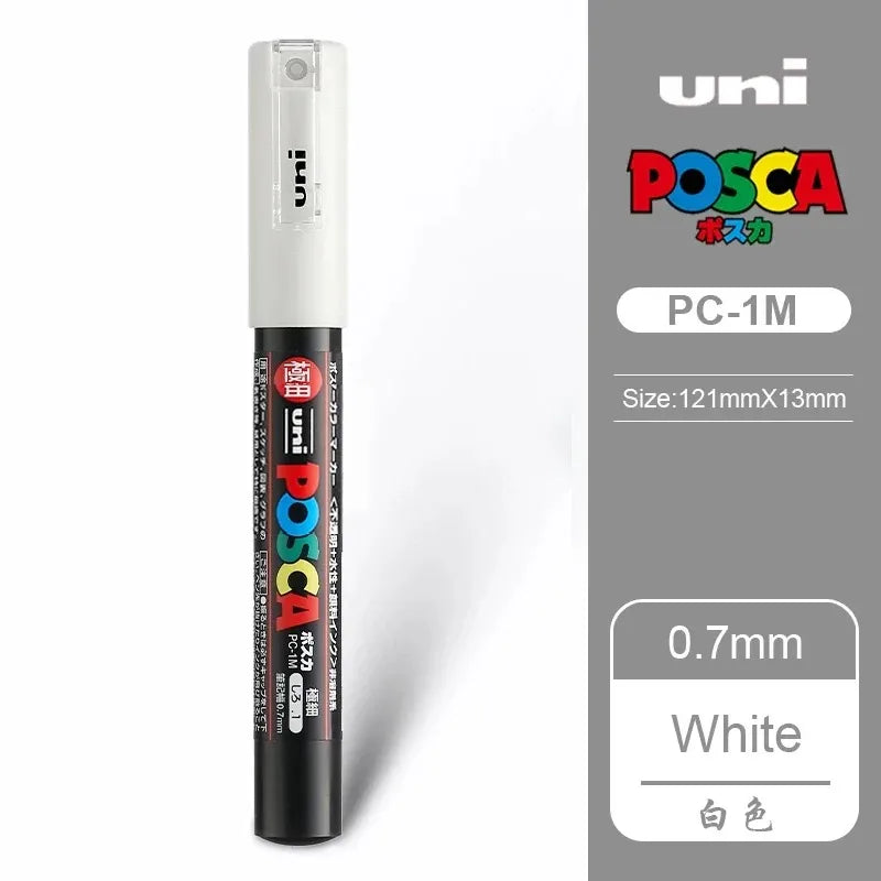 Acrylic Paint Markers – Permanent Art Pens for Rock, Glass & Fabric