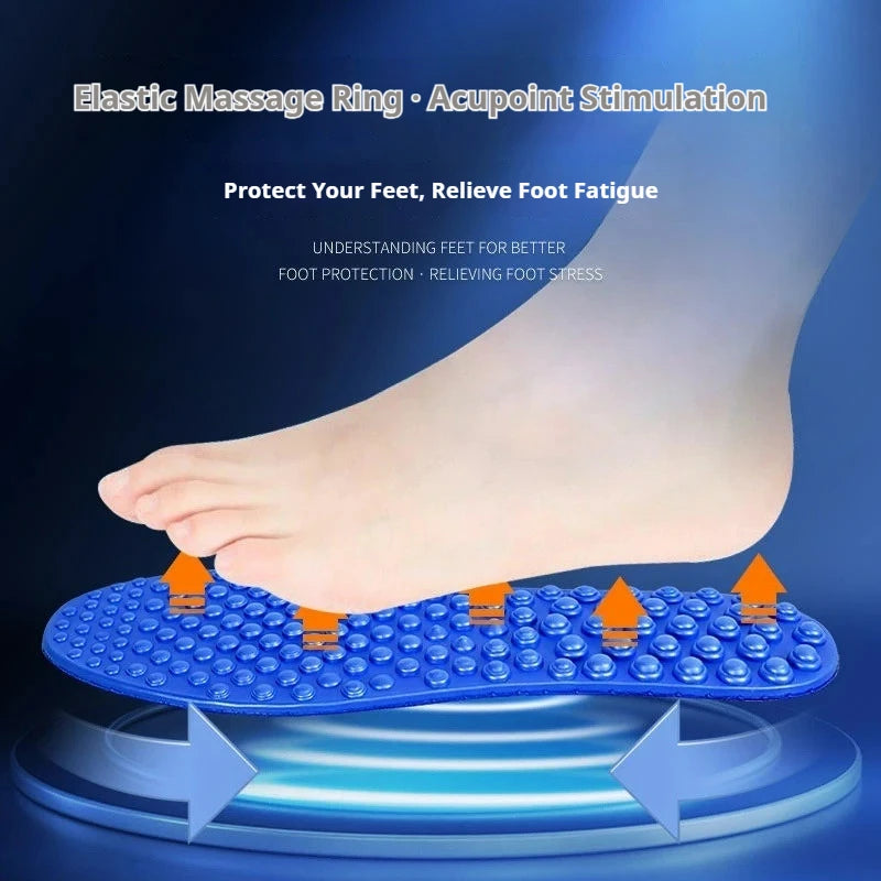 Sports Insoles – TPR Pressure Point Massage Shoe Inserts