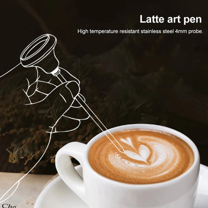 Coffee Thermometer Stainless Steel 0–100°C for Milk & Brewing