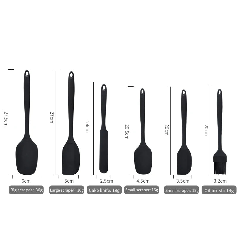 Silicone Kitchen Utensil Set