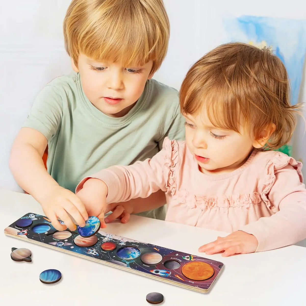 Solar System Puzzle for Kids