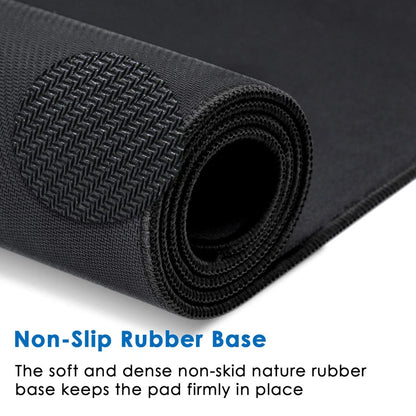 Large Gaming Mouse Pad – Non-Slip Stitched Edge Desk Mat