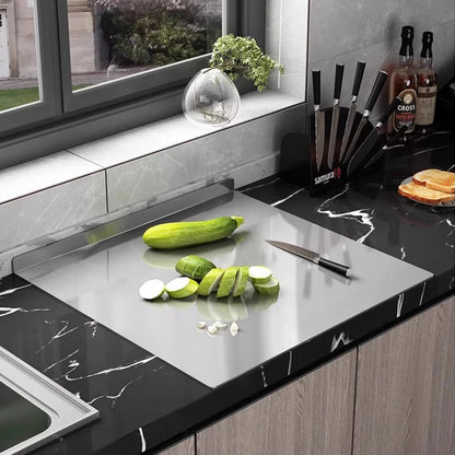 Stainless Steel Cutting Board L
