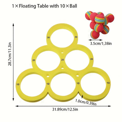 Pool Toss Game – Floating Water Sports Toy Set