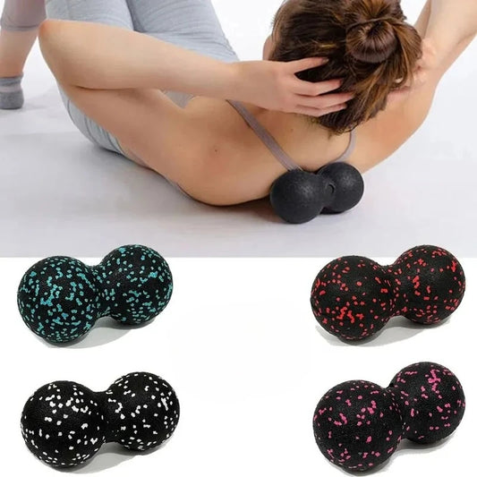 Peanut Massage Ball – Fascia Muscle Release Ball for Fitness & Yoga