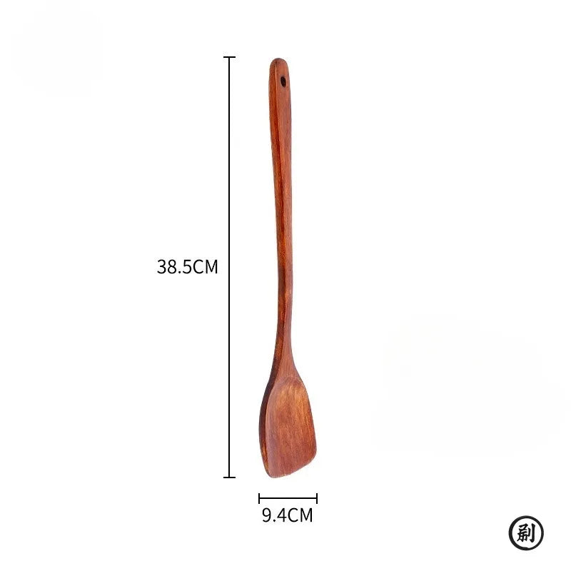 Wooden Spatula for Non-Stick Pans – Kitchen Cooking Utensil