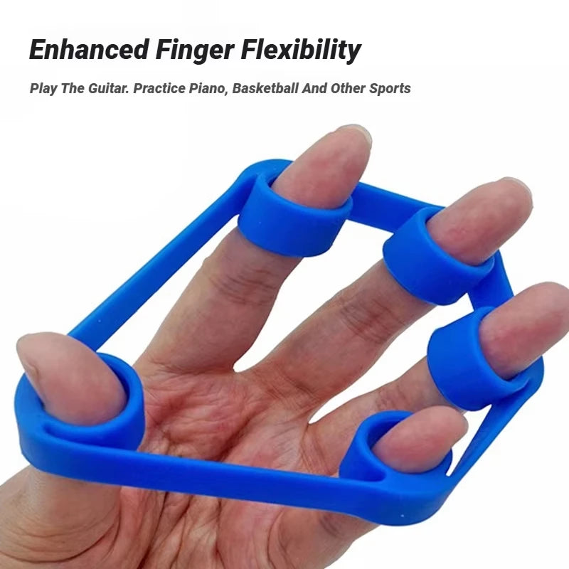 Finger Exerciser Silicone Hand Strengthener for Grip Training