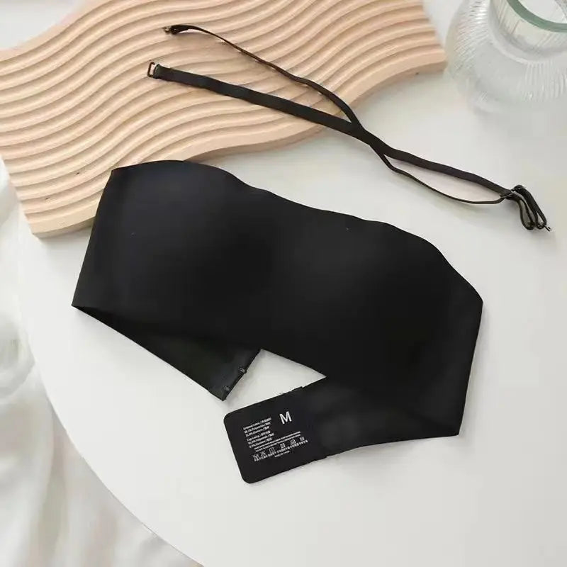 Strapless Bralette for Women – Seamless Invisible Wireless Bra