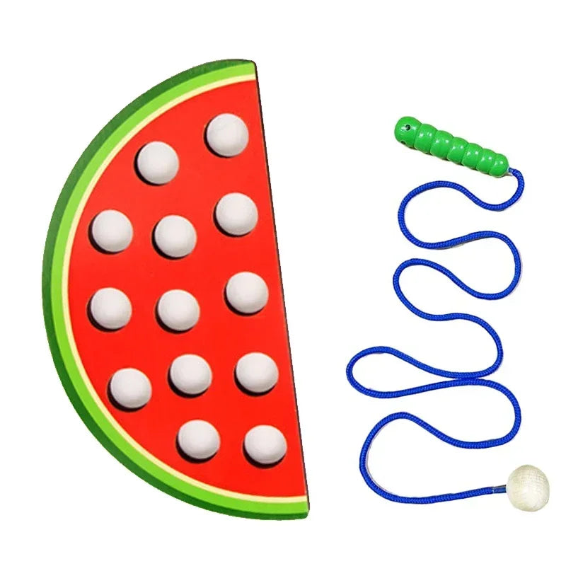 Wooden Lacing Toy