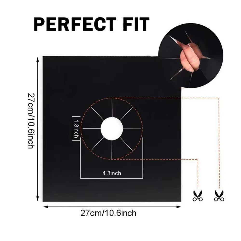 Stove Burner Covers Reusable Heat