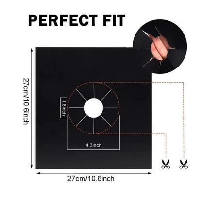 Stove Burner Covers Reusable Heat