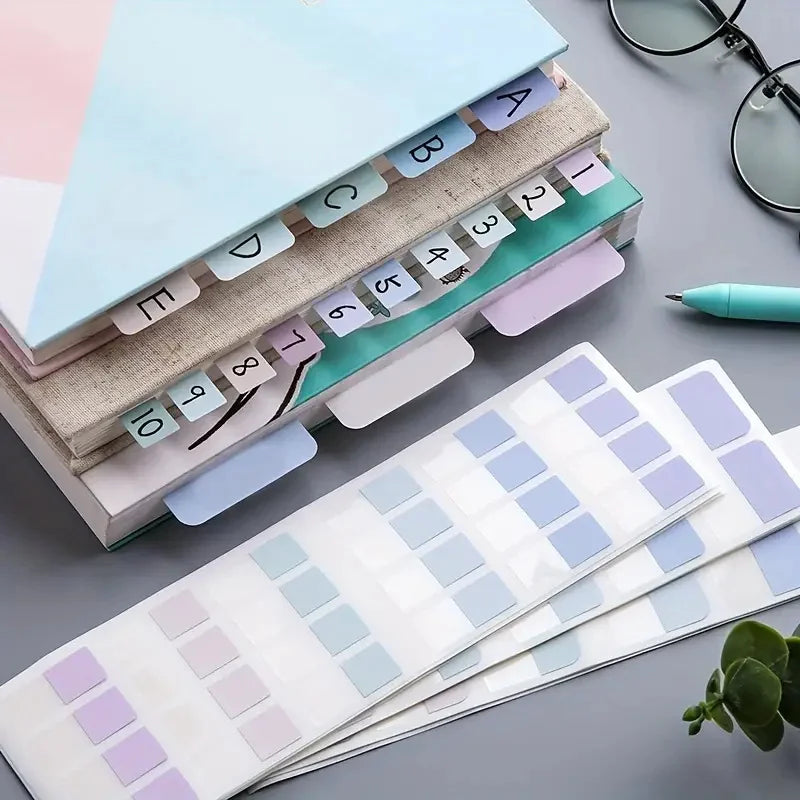 Index Stickers – Writable Transparent Sticky Notes for Files & Folders