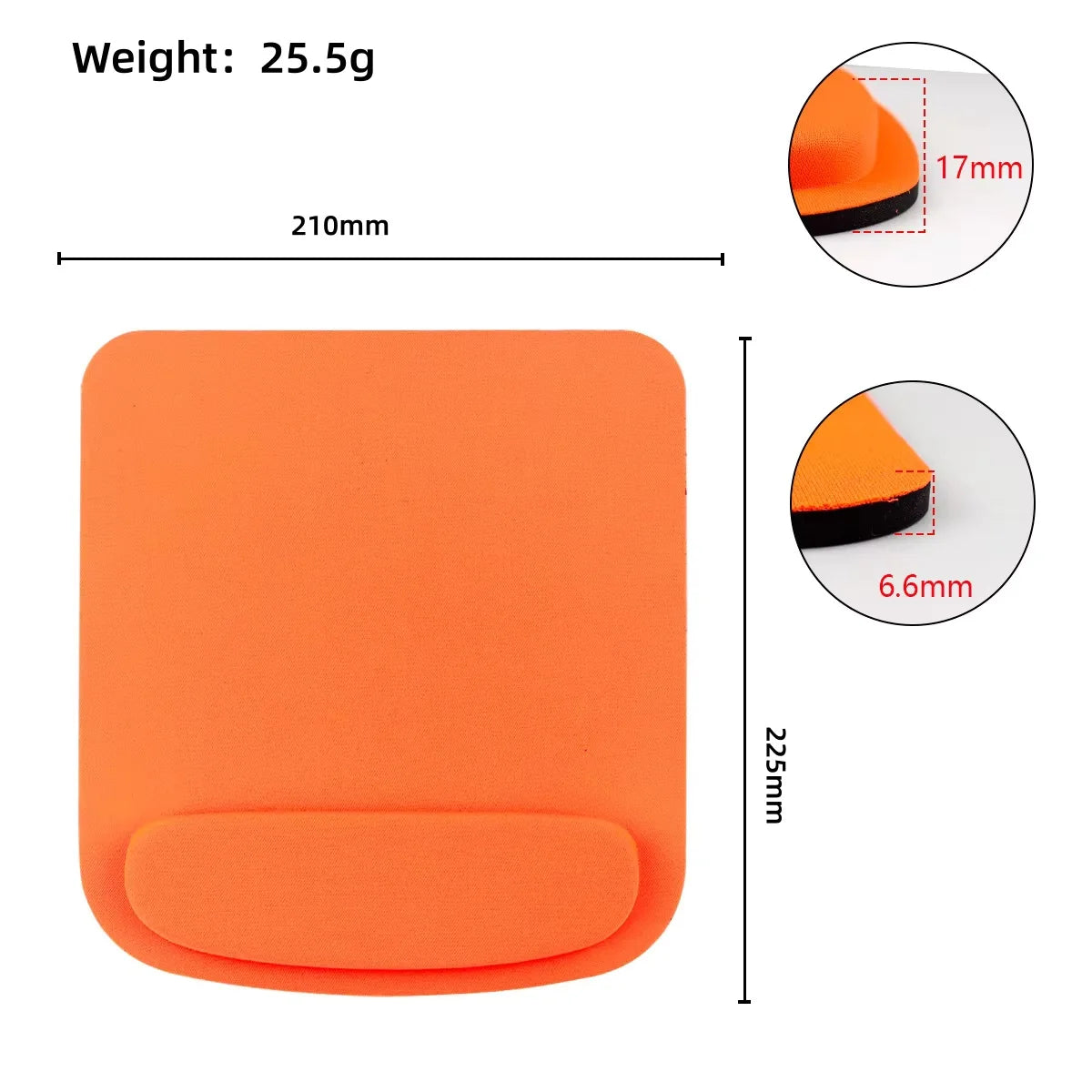 Ergonomic Mouse Pad – Wrist Rest for Office & Gaming