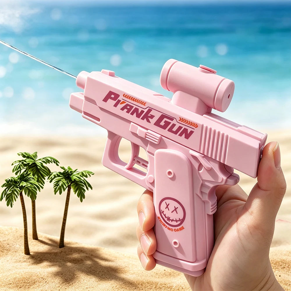 Water Gun Double-Sided Manual Water Pistol for Pool Water Fights