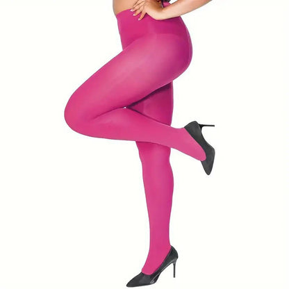 120D Velvet Tights for Women – Soft Plus Size Pantyhose