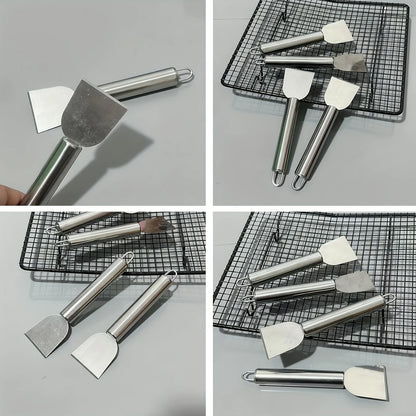 Stainless Steel Cleaning Scraper Metal Glue Remover Kitchen Tool