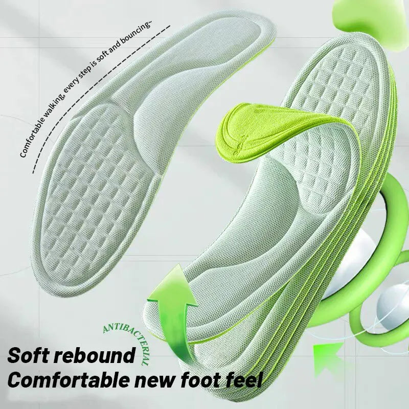 Sports Insoles – Memory Foam Cushion Running Shoe Inserts