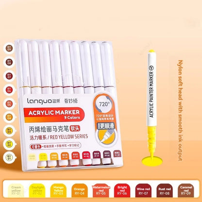 Acrylic Paint Markers Set