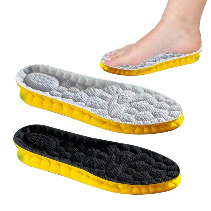 Sports Insoles Memory Foam Shock Absorbing Breathable Shoe Inserts